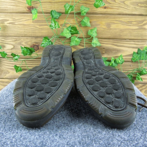 SKECHERS Classic Fit Men Sneaker Shoes‎ Brown Lace Up Size 8.5 Medium - Picture 9 of 10